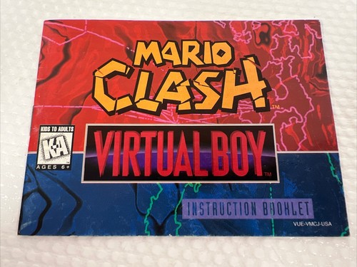 Nintendo virtual boy mario - boy,