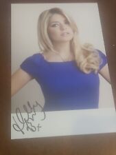 holly willoughby signed 4x6