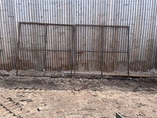 used heavy duty steel security gates