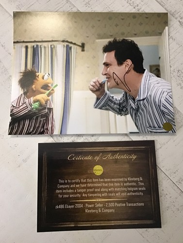 Autograph jason segel - autograph, muppets