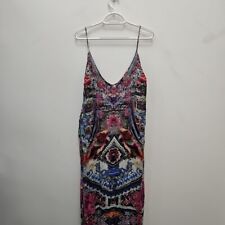 Camilla Franks Kaili With Love Embellished V-neck Multi Layer Maxi Dress Large
