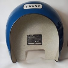 Vintage Retro Acoustic Phone Booth Hood - Blue - Solitaire 6000 Payphone