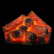 LED Simulation Charcoal Flame