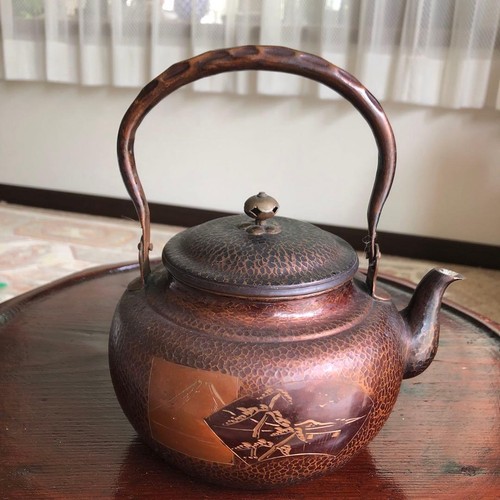 Copper tea kettle yamakawa - tea,
