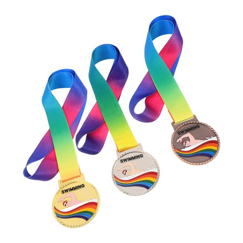 Zinc alloy swimming medals - zinc,