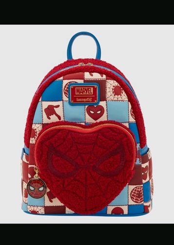 Loungefly spider man sherpa - spider-man,
