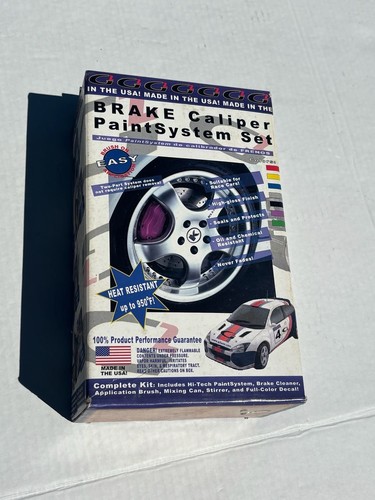 Brake caliper paint - caliper, system