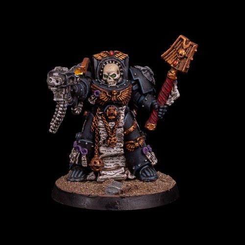 Well painted space marine - painted,