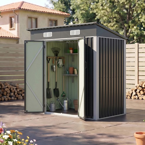 Garden shed 6x4ft metal - 6x4ft,