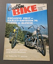 1977 MARCH CUSTOM BIKE BIKER