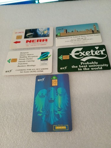 Bt telephone cards - ,