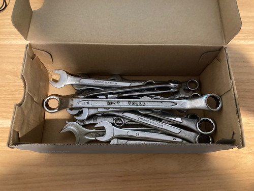 16pc spanner job lot - spanner,