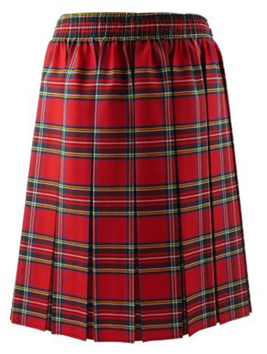 Girls tartan pleated - tartan, school