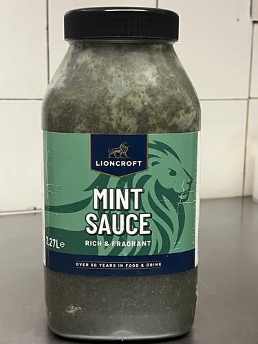 Mint sauce 27l pack of - sauce, 2.27l