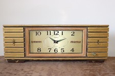 Rare Vintage Wind Up Rhythm Alarm Clock Bell & Music Made In Japan Not Working.