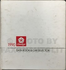 1990 Dodge Data Book Seller