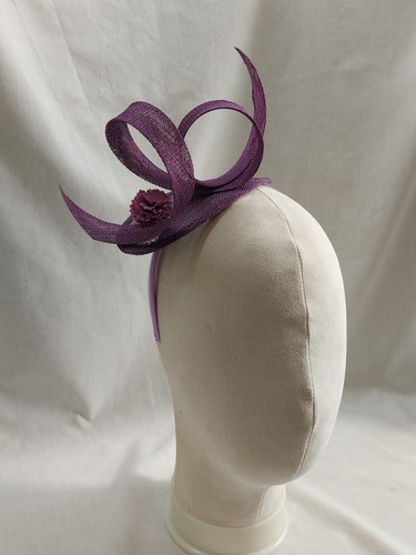 Handmade plum sinamay - handmade,