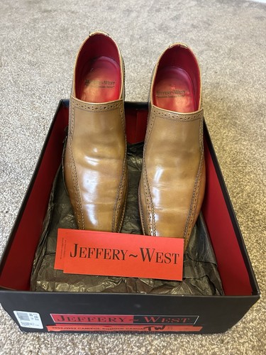Jeffrey west camel brogue - camel,
