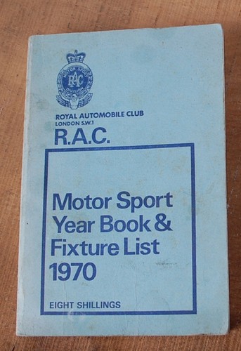 Rac motor sport yearbook and - rac,