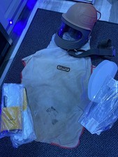 Clemco air fed Abrasive Blasting Helmet Apollo 600 - Shot and sand  Blasting