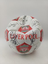 Liverpool Signed Football Early 00s Unknown Players Squad Numbered Signatures