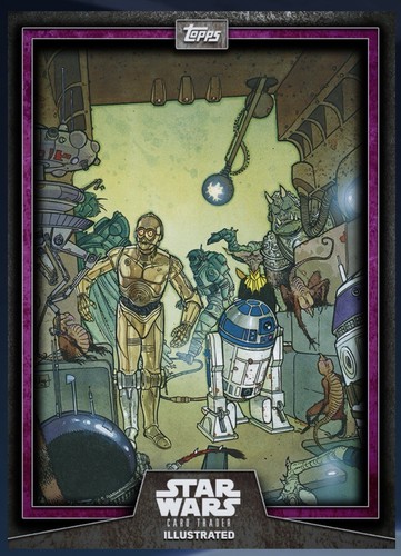 Swct star wars card - star,