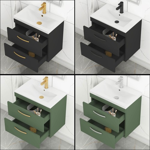 Wall hung vanity - hung, bathroom