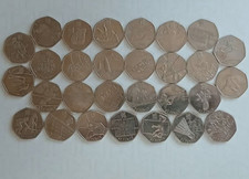 Full 29 coin Olympic 50p Set