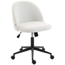 HOMCOM Desk Chair, Fluffy