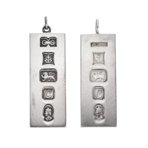 Two solid sterling silver - two,