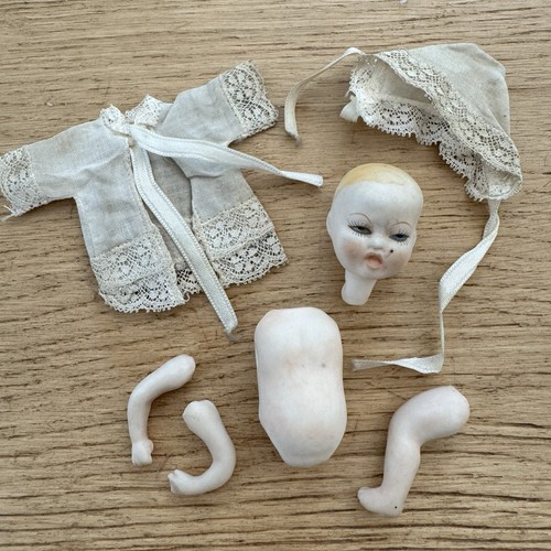 Vintage miniature bisque - miniature, doll