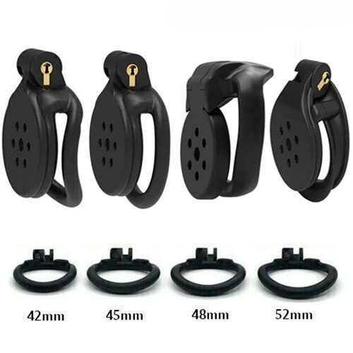 Male chastity device super - chastity,