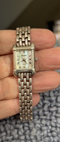 Elgin sterling silver ladies - silver,