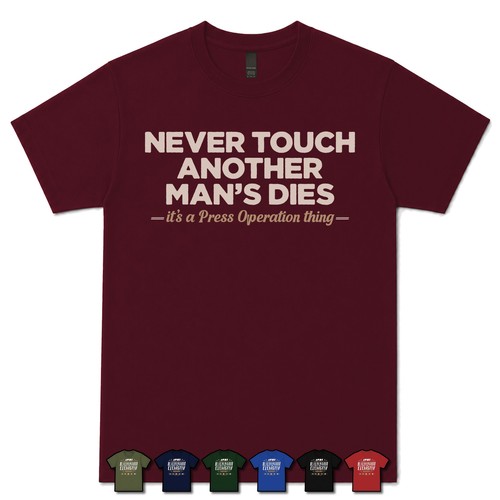 Never touch another man - touch, dies