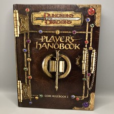 Dungeons & Dragons Player Handbook Core Rulebook 1 Hardcover Book 2000