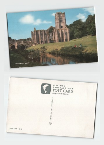 Postcard fountains abbey - postcard,