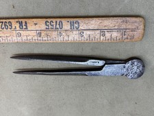 ANTIQUE PAIR OF IRON DIVIDERS