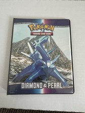 Empty Ultra Pro Pokemon Diamond & Pearl Card Binder - 4 Card Page