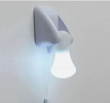 LED battery-operated pull-cord