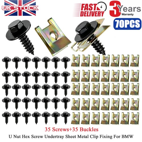 70pcs nut hex screw - u,