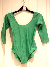 GREEN LEOTARD LADY ASCOT SIZE 1