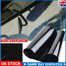 Black Car Sun Visor Strip Tint
