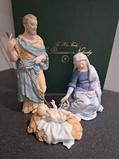 The Renaissance Nativity The Holy Family 1991 Figurine Set of 3 IN BOX
