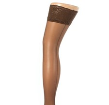 Seamed Back Seam Hold Up