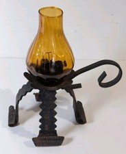 Cast Iron Chamberstick Candle