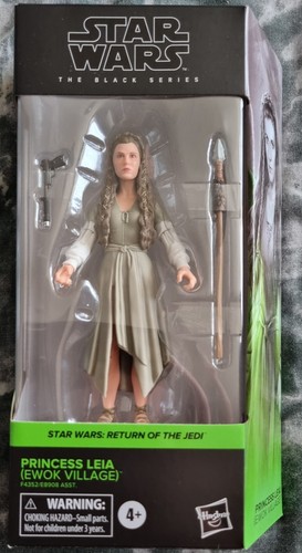 Star wars black series leia - star,
