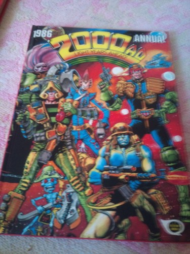 2000ad annual 1986 judge - 2000ad,