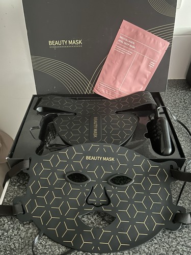 Led colour facial mask - colour, neck