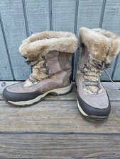 HiTec Women's Taupe Suede St