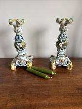 Vintage pair Of Faience